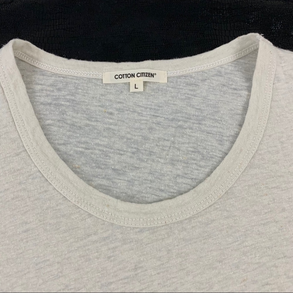 Cotton Citizen Hemp T Shirt. H20 - Picture 3 of 8